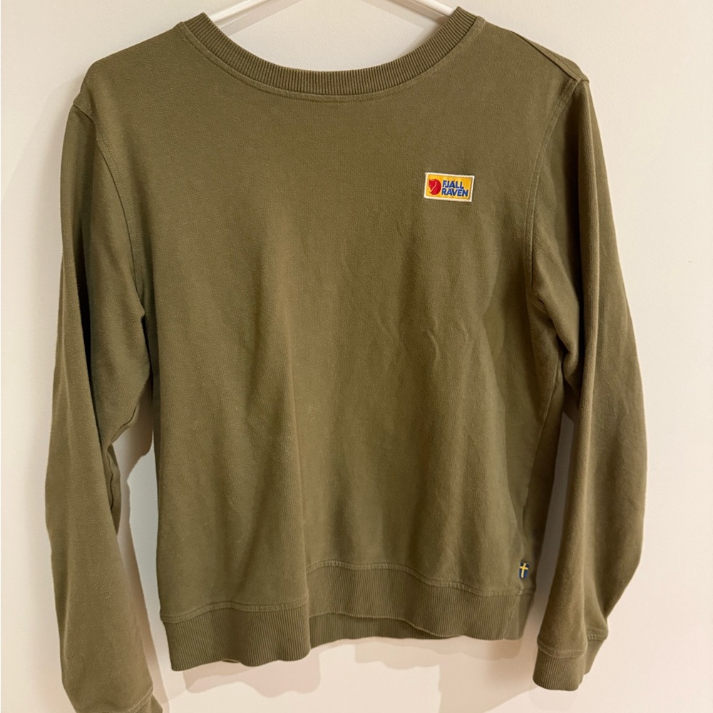 Fjallraven Green Crewneck